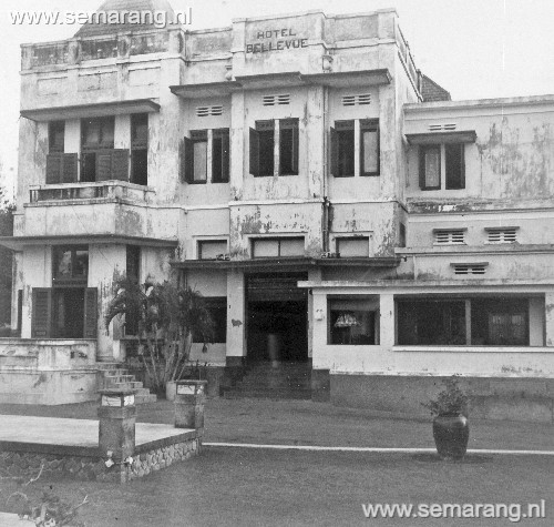 Foto: Semarang - Hotel Bellevue 1945